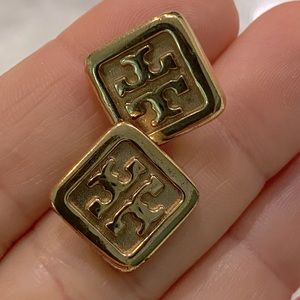 Gold Tory Burch earrings